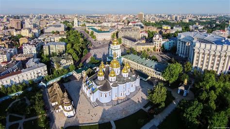 St Michaels Golden Domed Monastery In Kyiv · Ukraine Travel Blog