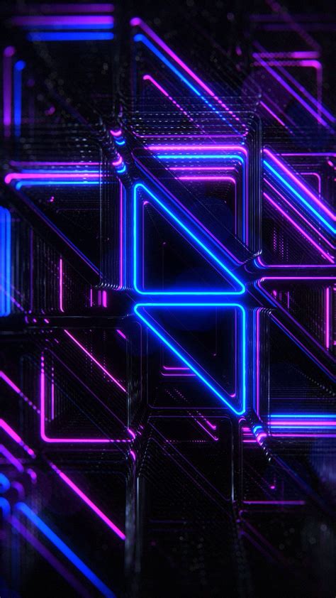 Make A Statement With A 1080p Neon Phone Wallpaper