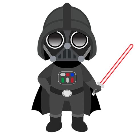 Follow along with our easy step by step drawing lessons. Kids wall sticker Darth Vader | MuralDecal.com