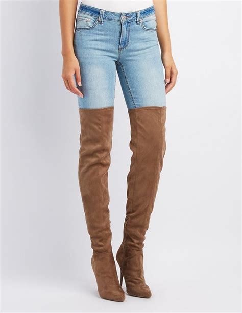 Charlotte Russe Lace Up Over The Knee Boots Best Over The Knee Boots