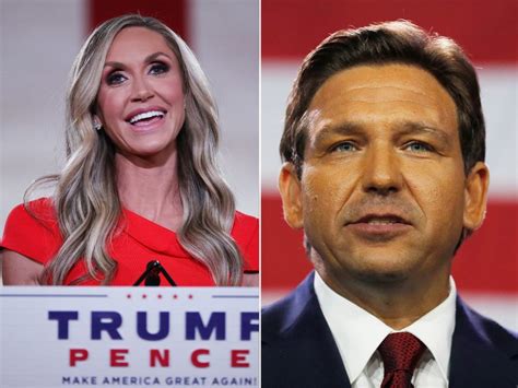 Lara Trump Warns Ron Desantis Not To Run Against Her Father In Law In
