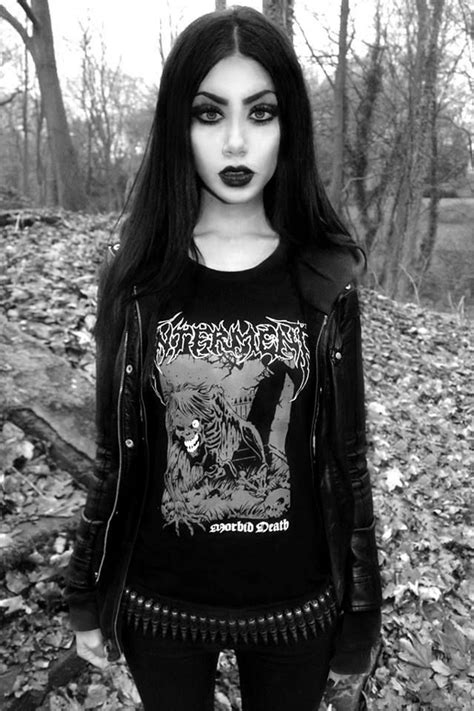 Black Metal Style Metal Girl Black Metal Girl