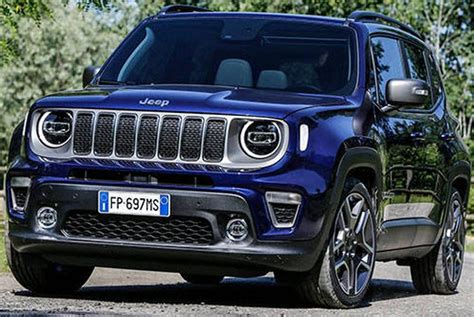 Facelifted Jeep Renegade Compact Suv Revealed