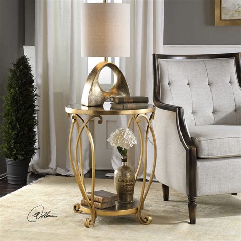 Gold Accents Living Room Home Accents White Accent Table Accent