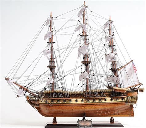 Uss Constitution 1798 Wooden Model Tall Ship 29 Old Ironsides