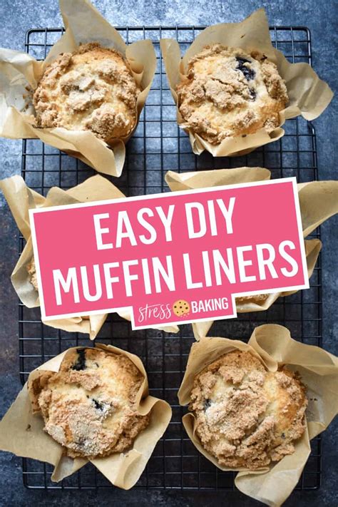 How To Make Muffin Liners Out Of Parchment Paper Stress Baking