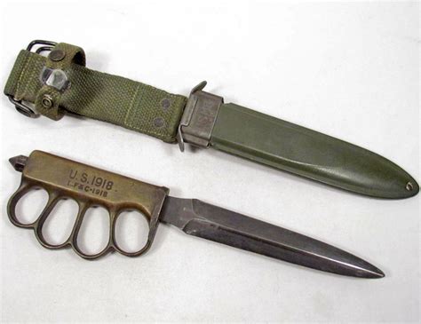 Trench Knife 1918 à Vendre Couteau De Tranchée Us 1918 Mcascidos