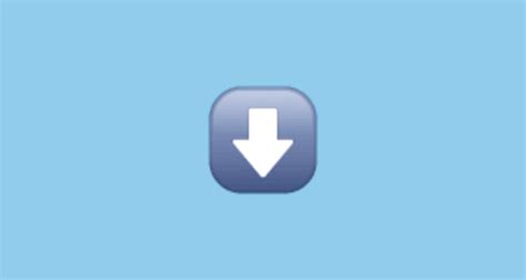 ⬇️ Down Arrow Emoji On Whatsapp 217