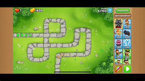 Btd6 Chimps Black Border Walkthrough Monkey Meadow Youtube