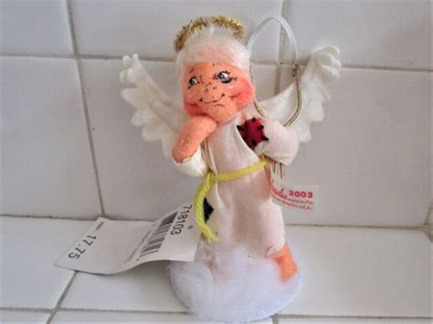 Annalee Christmas Naughty Angel Halowings Black Eyesling Shot New