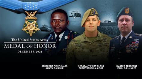 Medal Of Honor Ceremony Sgt 1st Class Cashe Sgt 1st Class Celiz