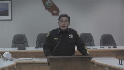 trinity county sheriff tim saxon spoke at a virtual news conference on friday march 27 where