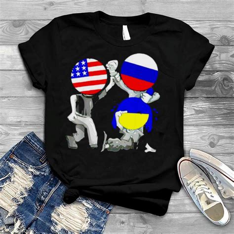 Ukraine Needs Help Usa Russia Stand With Ukraine Meme Shirt