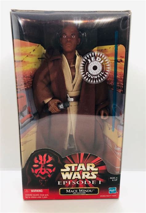 Mace Windu 12 Action Figure Of Samuel L Jacksons Character From Star