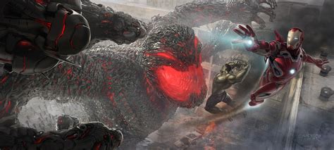 Never Before Seen Avengers Age Of Ultron Concept Art Reveals A
