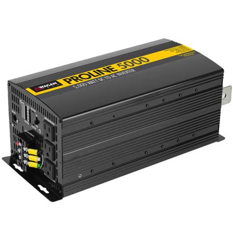 Wagan 5000w Proline Power Inverter With Remote 12v 3744 Bandh