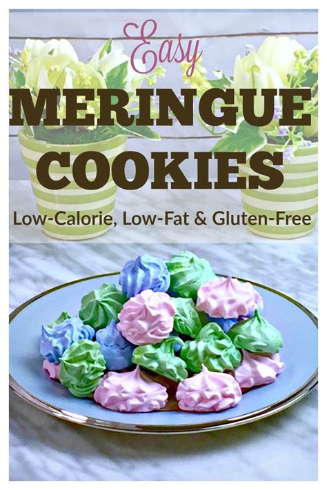 Looking for a dessert with all the taste, but fewer calories? Easy Meringue Cookies | Recipe (With images) | Low calorie ...