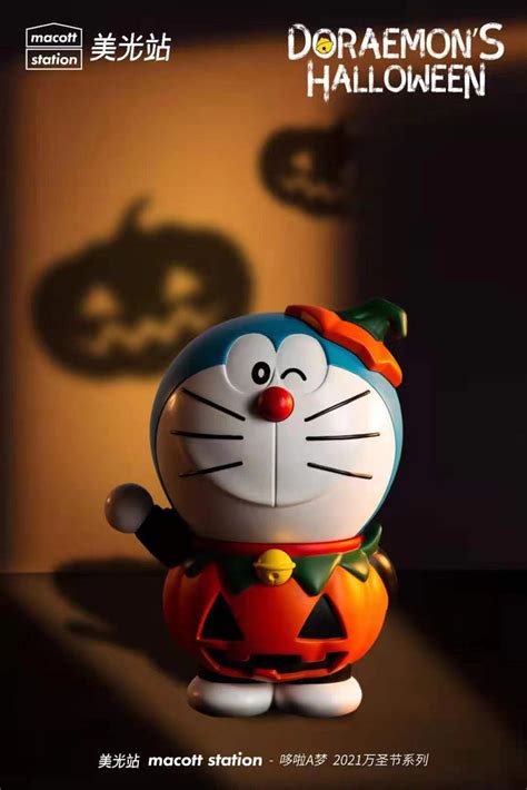 Macott Station Doraemon Halloween Vampire Pumpkin Magician 11