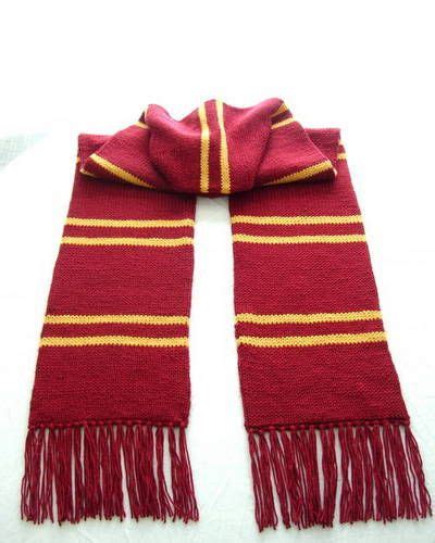 Harry Potter Gryffindor Scarf Poa Trapped Bar Style Knitting