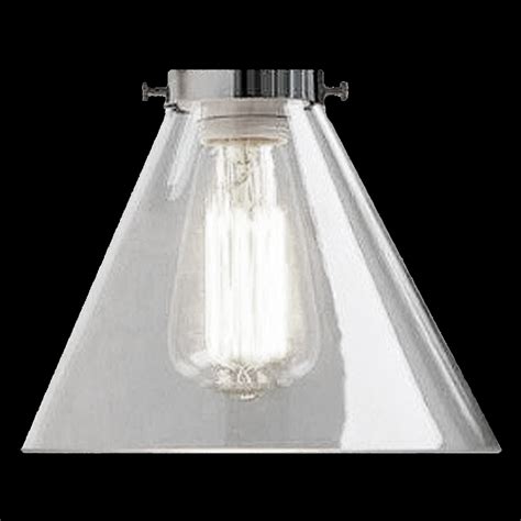 6517 Clear Glass Cone Shade Glass Lampshades