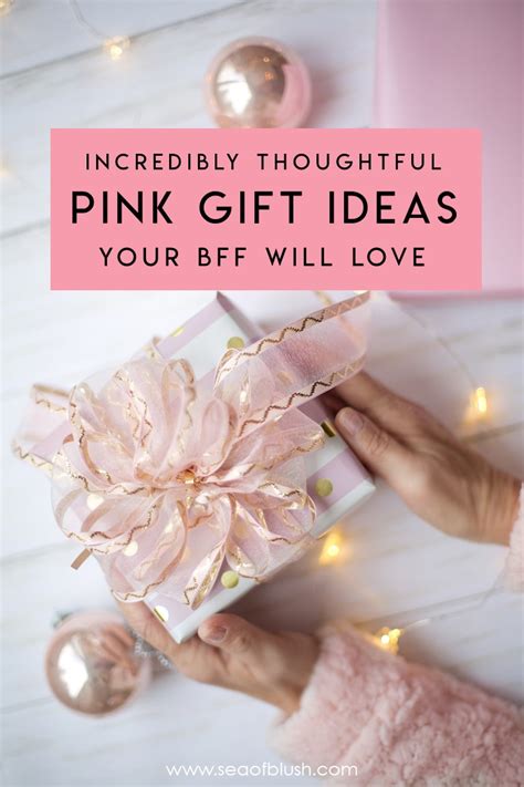 Blush Pink T Ideas Your Bestie Will Love Sea Of Blush