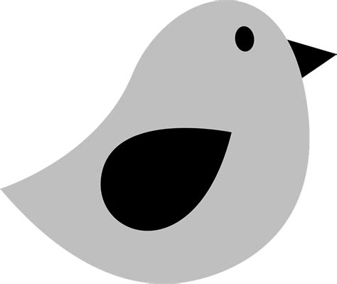 Free Image On Pixabay Bird Twitter Grey Tiny Tweet Stock Images