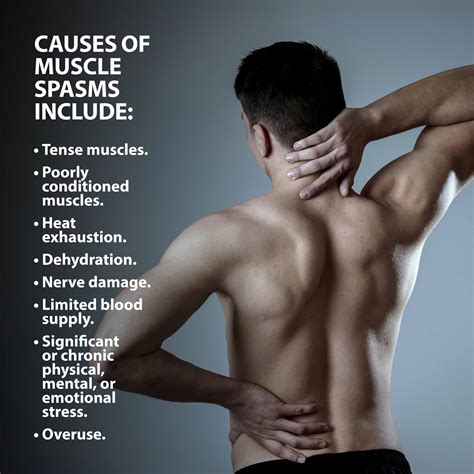 Back Muscle Spasms Causes