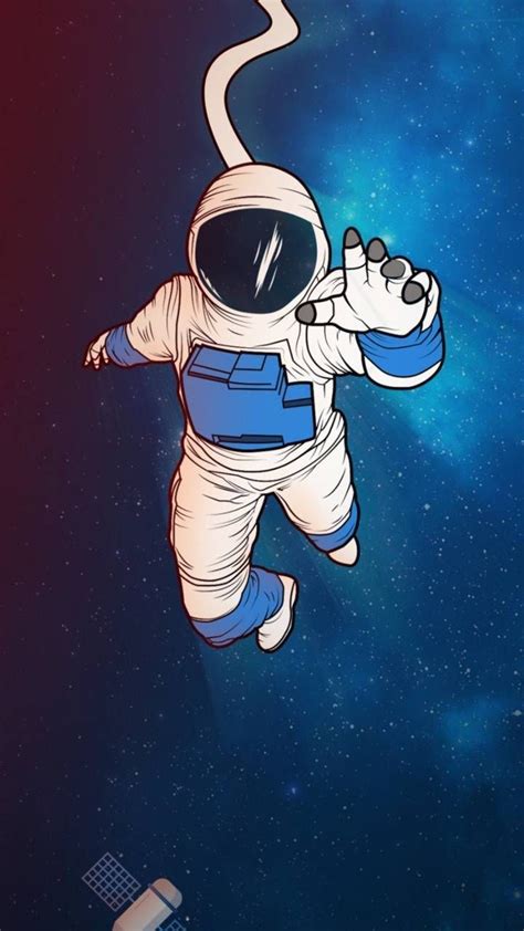 Fondos De Pantalla Astronautas En Hd Para Celular Ilustración Del