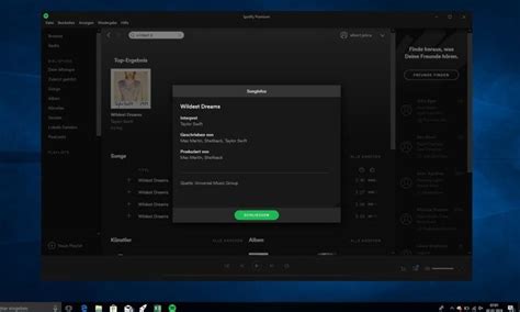 Spotify Update Für Windows 10 Zeigt Song Mitwirkende An