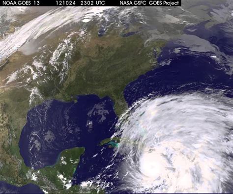 Satellite Views Of Hurricane Sandy Youtube