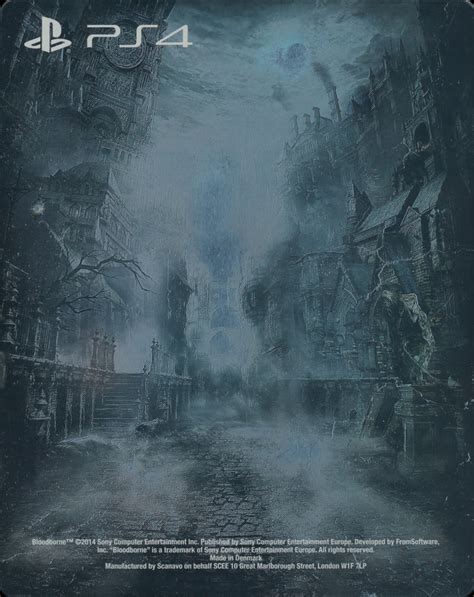 Bloodborne Collectors Edition 2015 Playstation 4 Box Cover Art