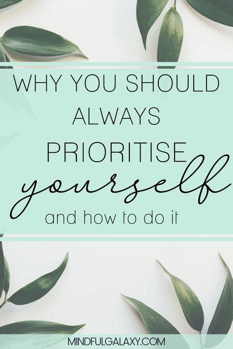 18 Prioritize Yourself Ideas Prioritize Self Care Routine Self Care