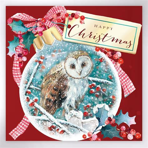 Send an instant ecard to your friends and family with 123cards.com. Owl Christmas cards - Woodland Trust Shop | Woodland Trust Shop