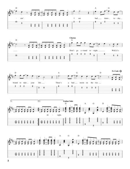 Download Digital Sheet Music Of Clear Water Easy For Guitar Notes And