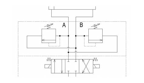 crossover relief valve schematic