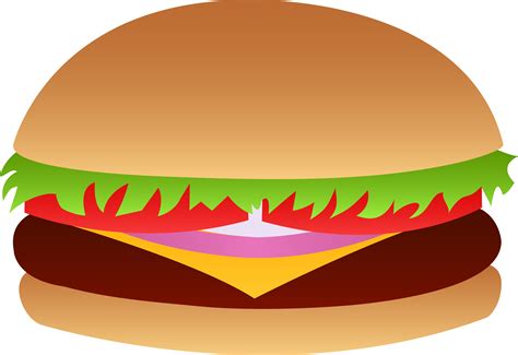 Cheeseburger Vector Free Clip Art