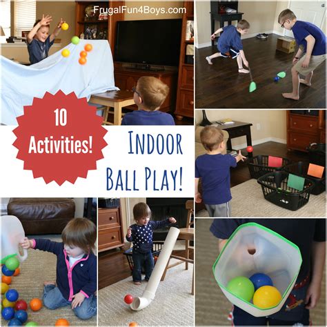 10 Ball Games For Kids Ideas For Active Play Indoors Frugal Fun