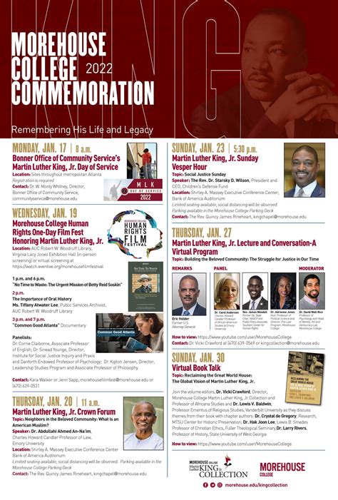 Martin Luther King Jr Lecture And Conversation Virtual Program