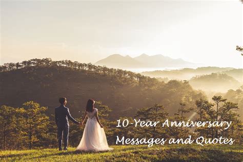10 Year Wedding Anniversary Messages Quotes And Texts Holidappy