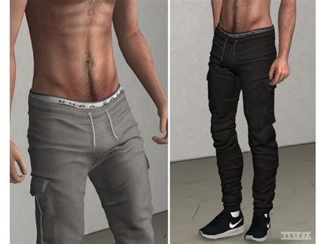 Jogger Pants By Darte77 The Sims 4 Sims 4 Men Clothing Sims 4 Male