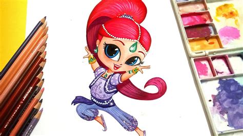 draw shimmer from shimmer and shine youtube