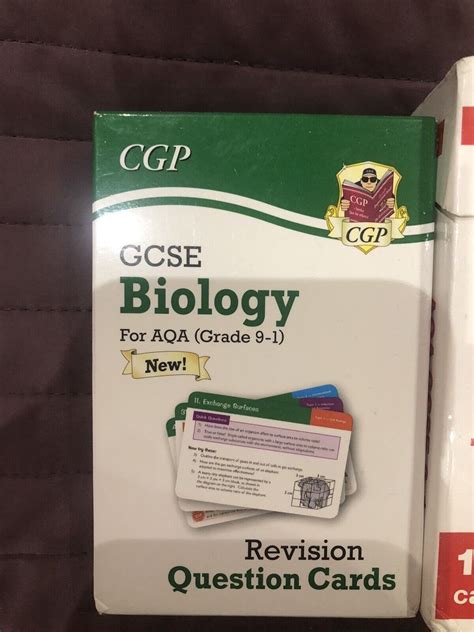 Gcse Aqa Combined Science Revision Flashcards All 3 Question Cards Pack