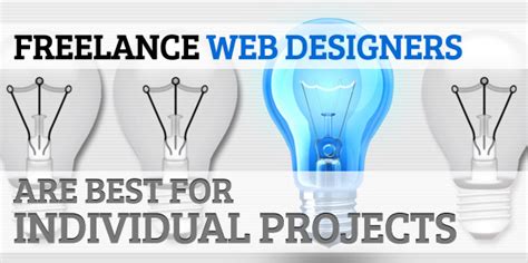 Freelance Web Designers Are Best For Individual Projects Articles