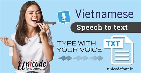 Vietnamese Voice Typing Unicode Font Converter
