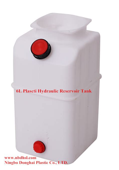6l Plastic Hydraulic Reservoir Tank For Lifting Platform China