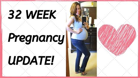 32 Week Pregnancy Update Youtube