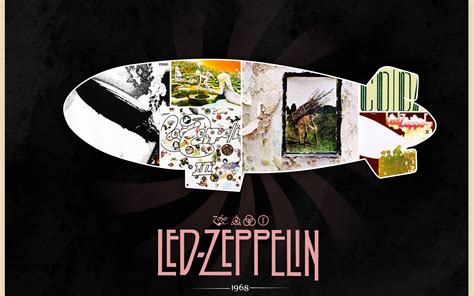 Led Zeppelin Rock Classic Album Art Airship Robert Plant Jimmy