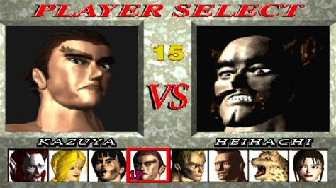 Tekken All Characters Ps1 Youtube