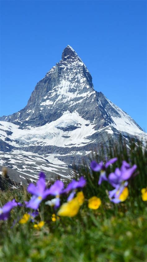 Download Wallpaper 800x1420 Switzerland Matterhorn Alps