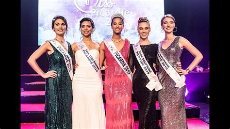 Miss Picardie 2019 Proclamation Des Résultats Youtube